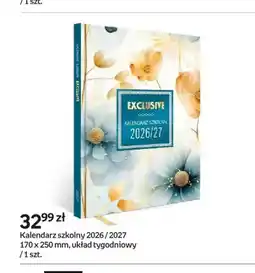 Empik Kalendarz szkolny Exclusive 2026 / 2027 oferta