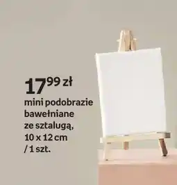 Empik Mini podobrazie bawełniane ze sztalugą Creadu 10x12 cm oferta