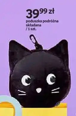 Empik Poduszka podróżna składana Purrrfect School oferta