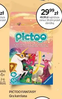 Empik Gra karciana Pictoo Fantasy Ravensburger oferta