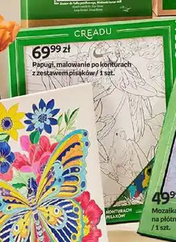 Empik Papugi malowanie po konturach z zestawem pisaków Creadu oferta