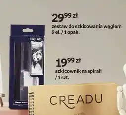 Empik Zestaw do szkicowania węglem Creadu 9 el oferta
