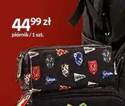 Empik Piórnik Harry Potter czarny z naszywkami prostokątny oferta
