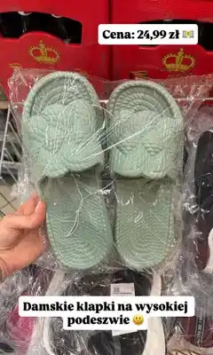 Dino Klapki damskie na wysokiej podeszwie oferta