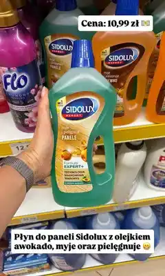 Dino Płyn do mycia paneli Sidolux Expert z olejkiem awokado oferta