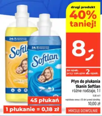 Dealz Płyn do płukania tkanin Softlan oferta