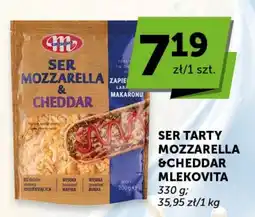 Groszek Ser Tarty Mozzarella & Cheddar Mlekovita oferta