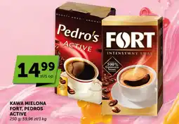 Groszek Kawa Mielona Fort, Pedros Active oferta