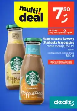 Dealz Napój mleczno-kawowy Starbucks Frappuccino oferta