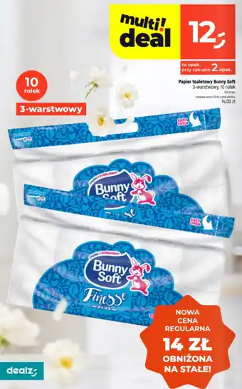 Dealz Papier toaletowy Bunny Soft oferta