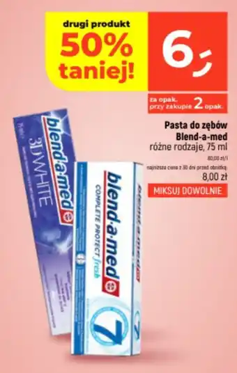 Dealz Pasta do zębów Blend-a-med oferta