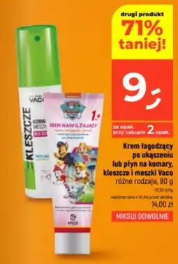 Dealz Krem łagodzący po ukąszeniu lub płyn na komary, kleszcze i meszki Vaco oferta
