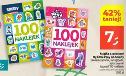 Dealz Książka z zadaniami My Little Pony lub Smerfy oferta