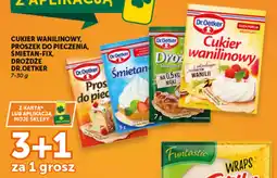 Groszek Cukier wanilinowy, proszek do pieczenia, śmietan-fix, drożdże śDr.Oetker oferta