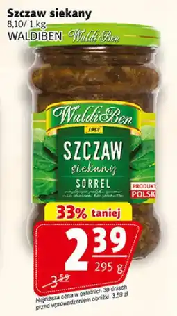 Prim Market Szczaw siekany WaldiBen oferta