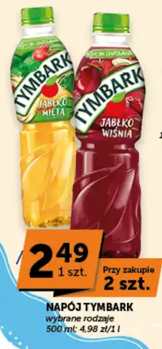 Groszek Napój Tymbark wybrane rodzaje oferta