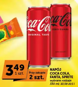 Groszek Napój Coca Cola, Fanta, Sprite oferta
