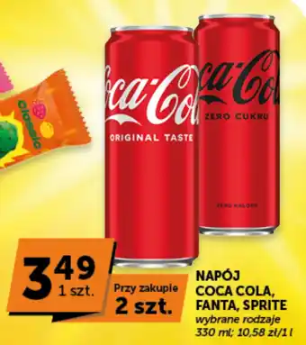 Groszek Napój Coca Cola, Fanta, Sprite oferta
