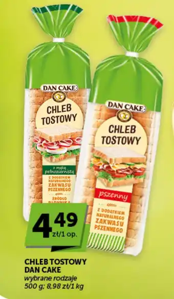 Groszek Chleb Tostowy Dan Cake oferta