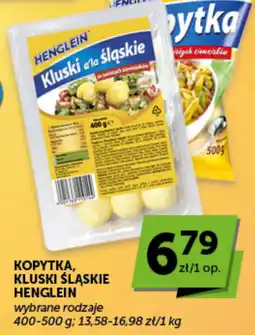 Groszek Kopytka, Kluski Śląskie Henglein oferta