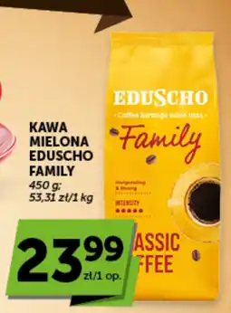 Groszek Kawa Mielona Eduscho Family oferta