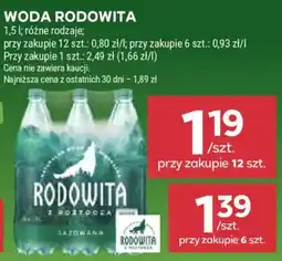 Stokrotka Woda Rodowita oferta