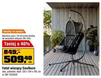Fotel wiszący Goulburn
