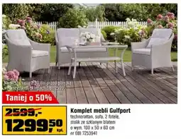 OBI Komplet mebli Gulfport oferta