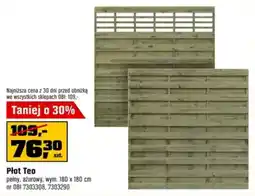 OBI Płot Teo oferta