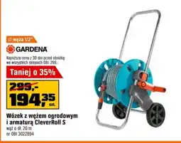 OBI Wózek z wężem ogrodowym i armaturą CleverRoll S oferta