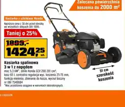 OBI Kosiarka spalinowa 3 w 1 z napędem oferta