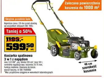 Kosiarka spalinowa 3 w 1 z napędem