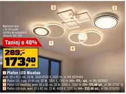OBI Plafon LED Nicolao oferta