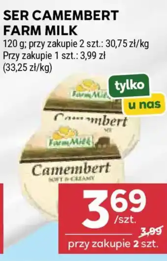 Stokrotka Ser Camembert Farm Milk oferta