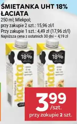 Stokrotka Śmietanka UHT 18% Łaciata oferta