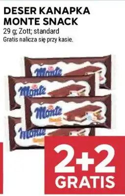 Stokrotka Deser Kanapka Monte Snack zott oferta