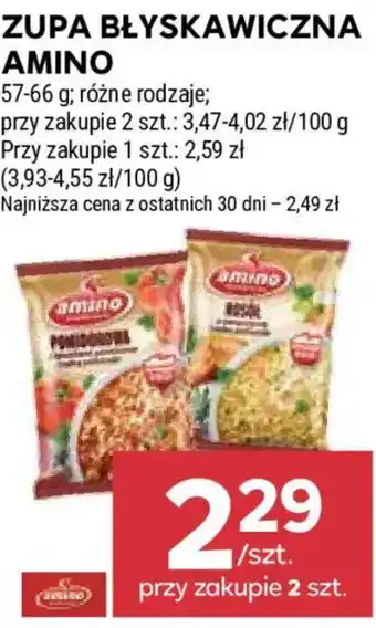Stokrotka Zupa błyskawiczna Amino oferta