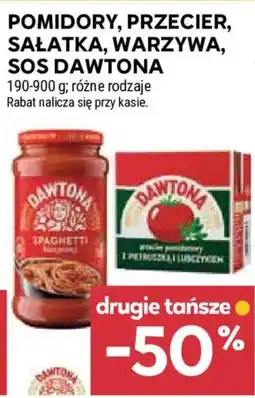 Stokrotka Pomidory, przecier, sałatka, warzywa sos dawtona oferta