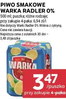 Stokrotka Piwo Smakowe Warka Radler 0% oferta
