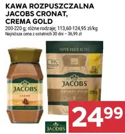 Stokrotka Kawa Rozpuszczalna Jacobs Cronat, Crema Gold oferta