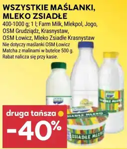 Stokrotka Market Wszystkie maślanki, mleko zsiadłe oferta