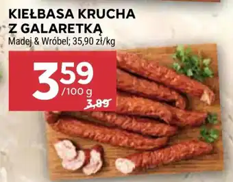 Stokrotka Market Kiełbasa Krucha z Galaretką Madej & Wróbel oferta
