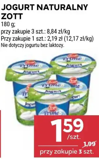 Stokrotka Market Jogurt Naturalny Zott oferta