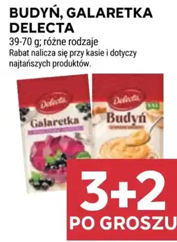 Stokrotka Market Delecta Budyń, Galaretką oferta
