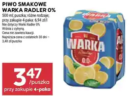 Stokrotka Market Piwo Smakowe Warka Radler 0% oferta