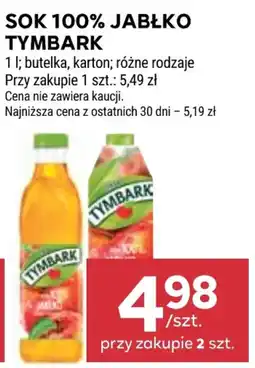 Stokrotka Market Sok 100% Jabłko Tymbark oferta