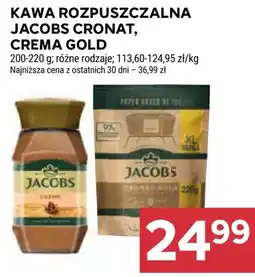 Stokrotka Market Kawa Rozpuszczalna Jacobs Cronat, Crema Gold oferta