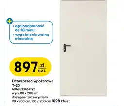 Castorama Drzwi przeciwpożarowe oferta