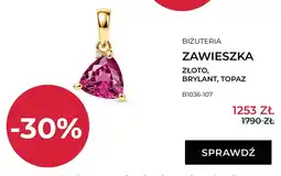 Briju Zawieszka Briju złoto brylant topaz B1036-107 oferta