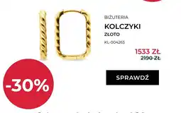 Briju Kolczyki złote Briju KL-004265 oferta